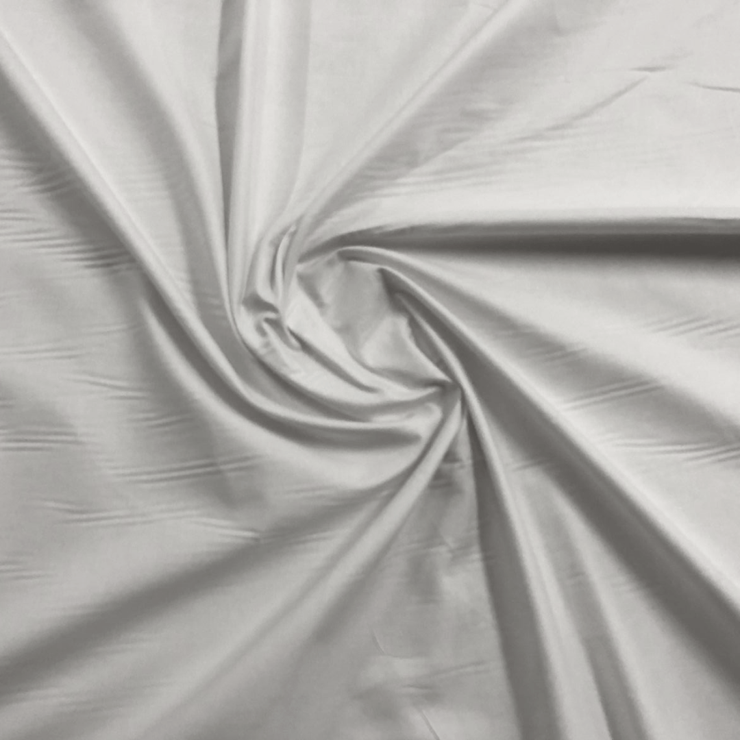 Tecido Percal 200 fios liso branco 100% algodão - largura 2,50m
