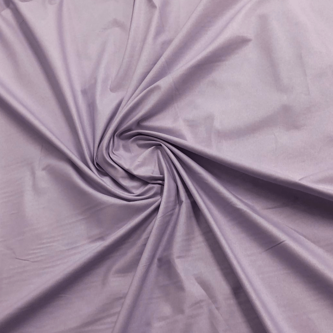 Tecido Percal 200 fios liso lilás 100% algodão - largura 2,50m