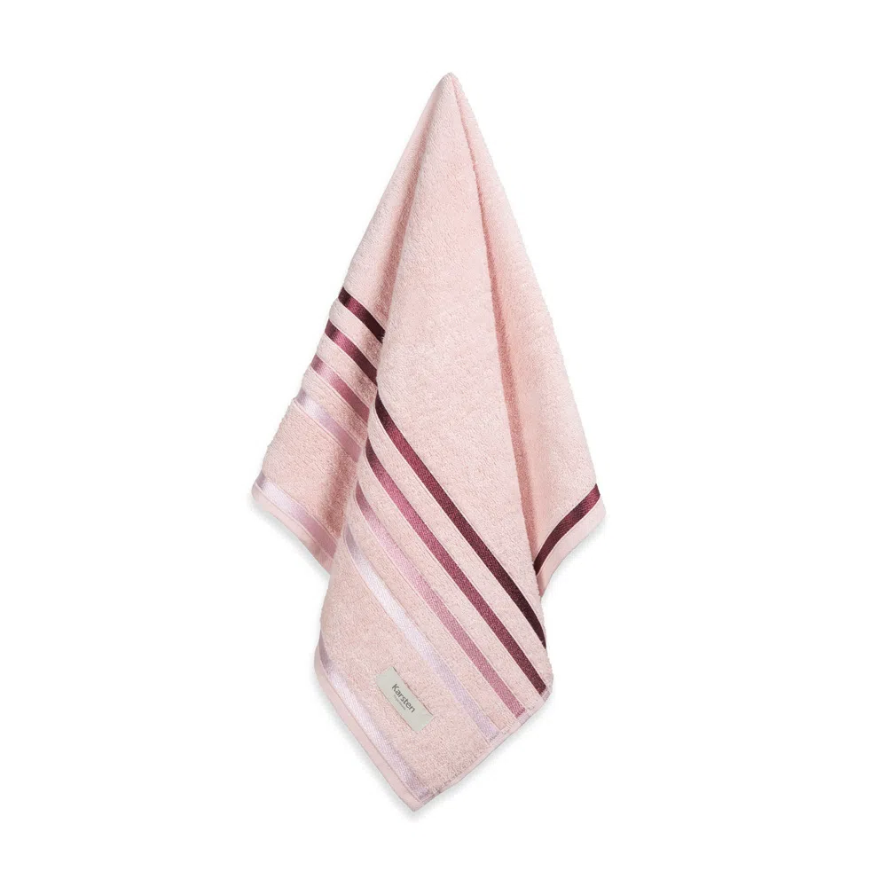 Toalha de Banho Lumina rose/roxa - Karsten
