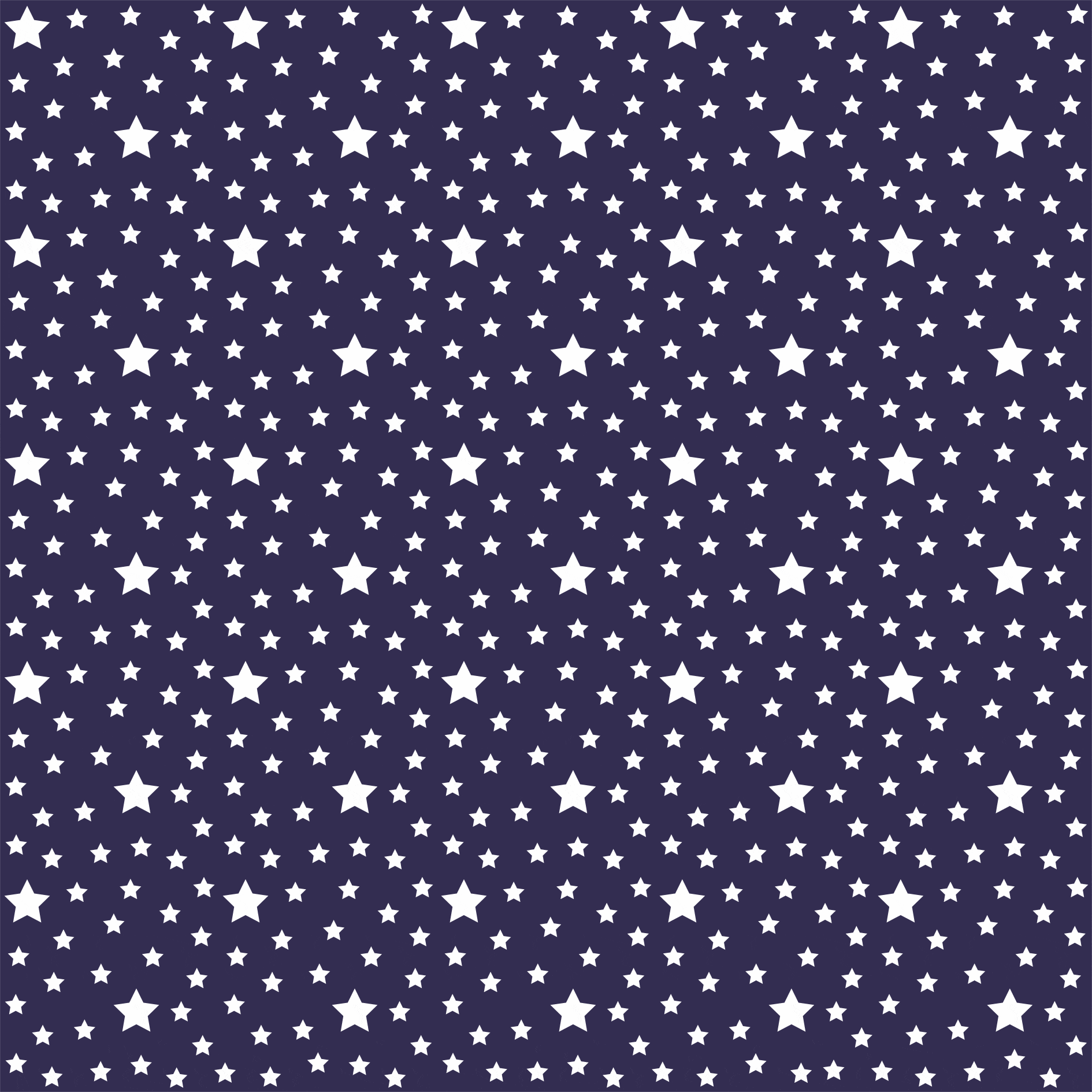 Tecido Tricoline estampado Estrelas fundo azul marinho