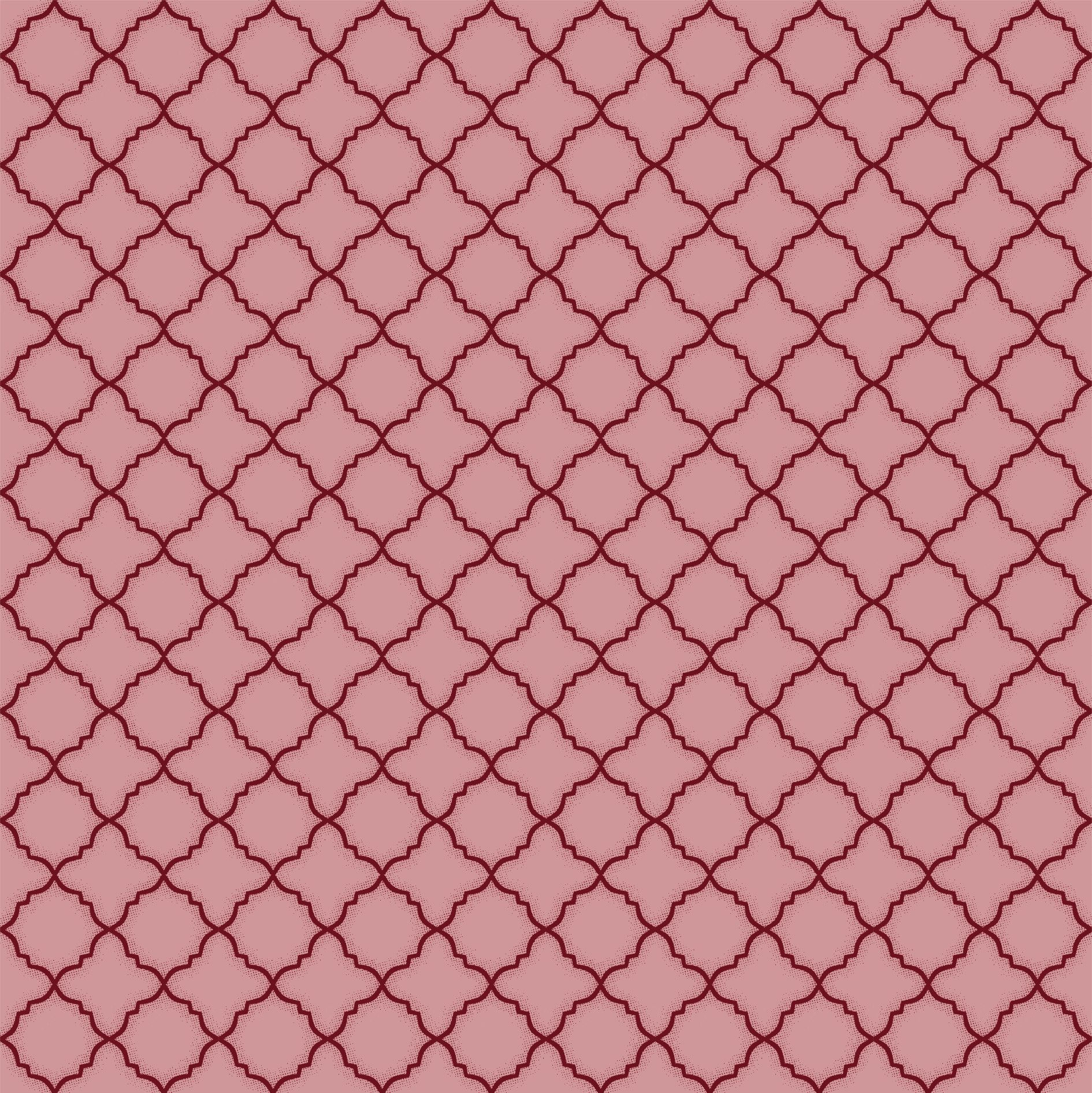 Tecido Tricoline estampado geométrico rose